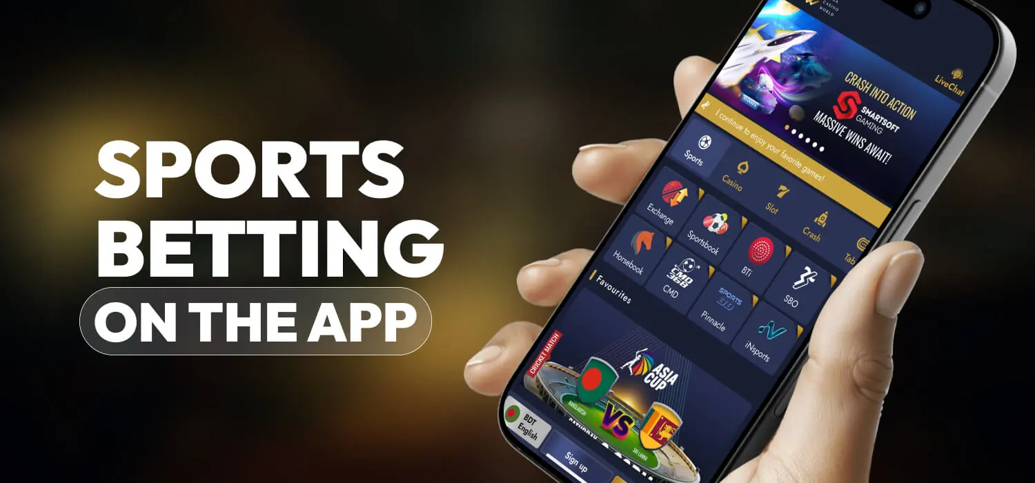 sports betting on the app
